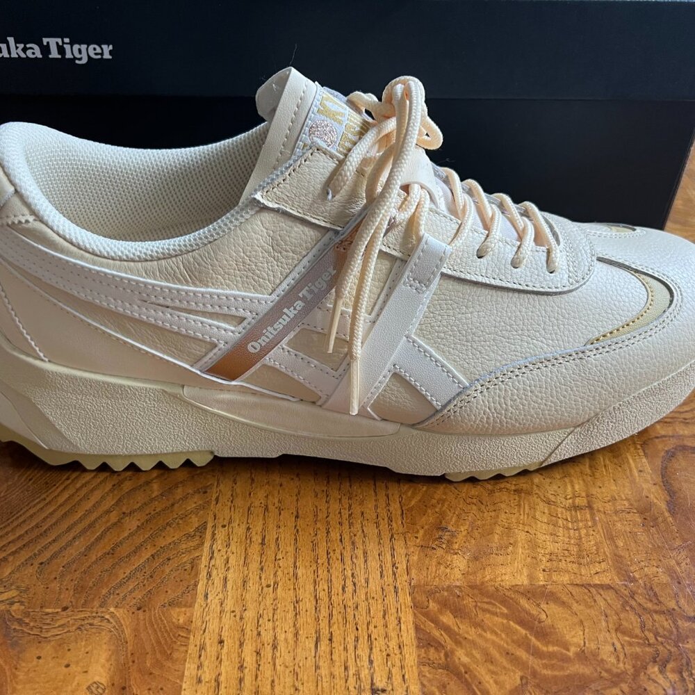 Onitsuka Tiger Delegation Ex Beige/Cream Sneakers (new with tags, unworn) - Picture 2 of 2
